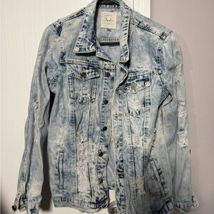 Distressed Denim Jacket